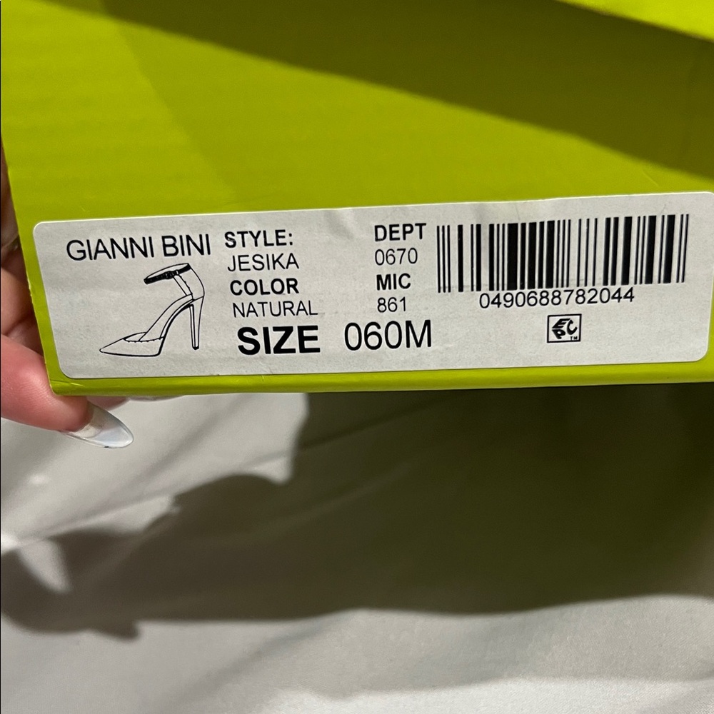 Gianni Bini Leopard Print Heels with Black Details - Picture 10 of 10